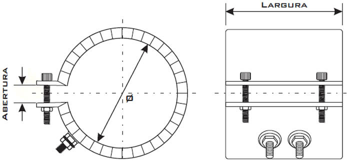 Modelo Padrão coleira Cerâmica